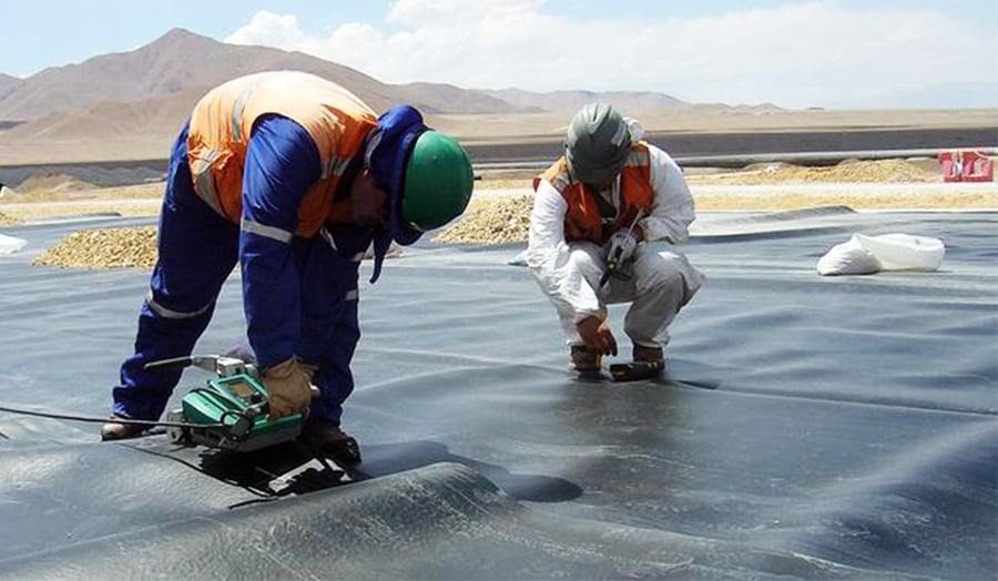 Principales aplicaciones de geomembranas de PVC y HDPE